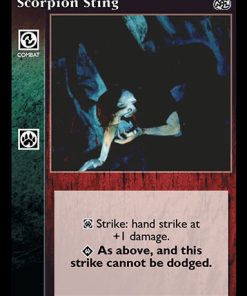 Scorpion Sting