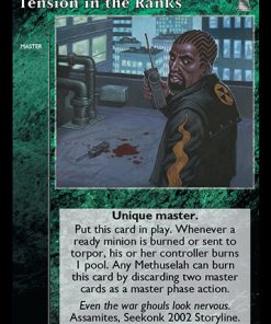 Tension in the Ranks