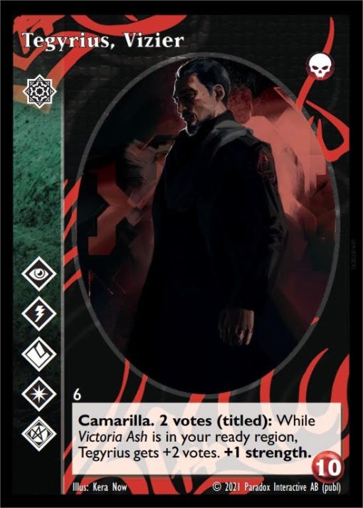 Tegyrius, Vizier