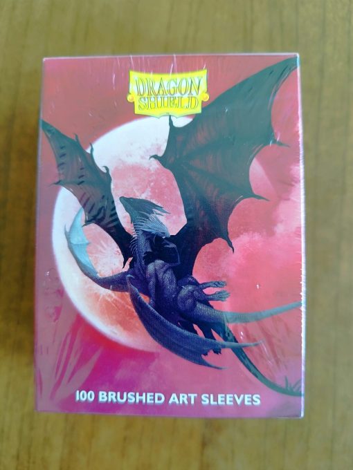 Dragon Shield Standard Valentine Dragons Brushed Art Sleeves 100